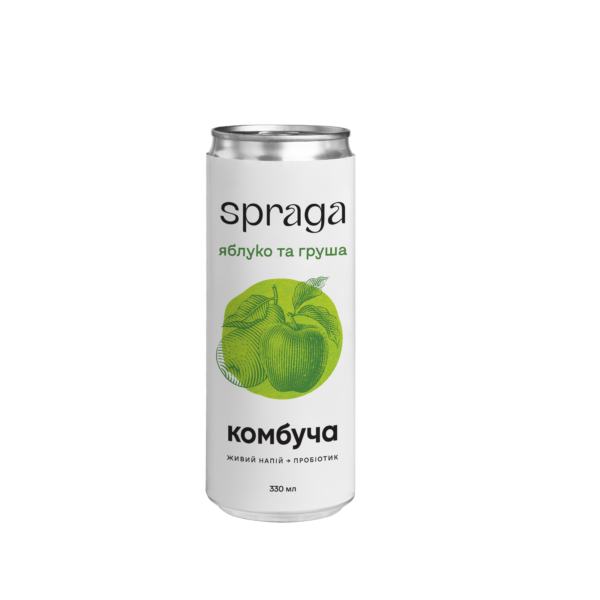 Комбуча Spraga яблоко